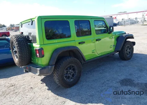 2025 Jeep Wrangler 4Xe Willys 4Xe from USA, damaged, VIN 1C4RJXN60SW558750